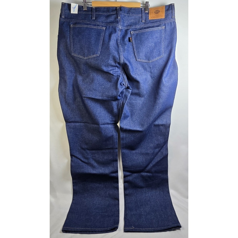 G&K Services‎ FR Jeans Mens 44x34 Flame Resistant Work Cat 2 - Picture 2 of 9